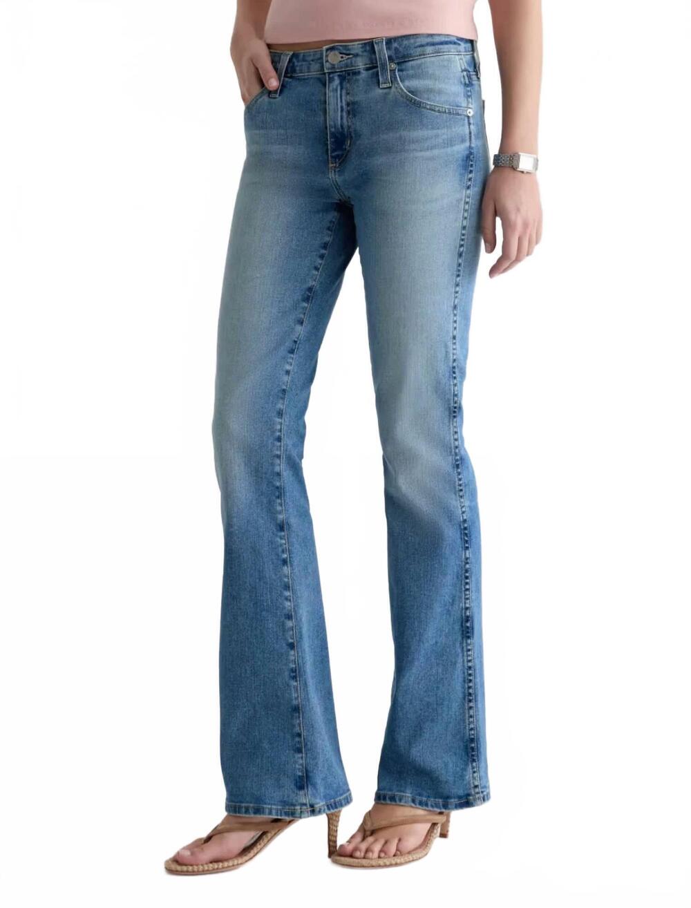 NEW AG JEANS angel low rise boot jean in 15 years aviator - Picture 4 of 5